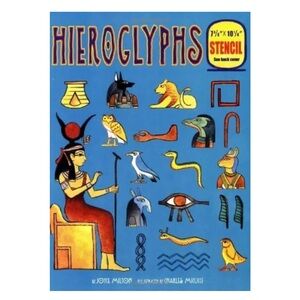 ✨NEW✨Hieroglyphs Book with Stencils